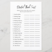 ミニマル速考え速ブライダルシャワー (正面)