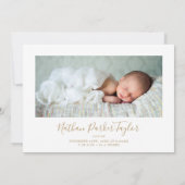 ミニマル金ゴールドが出メリー来する シーズンカード (裏面)