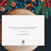 ミニマル金ゴールドジョイビジネスロゴハッピーホリデー シーズンカード