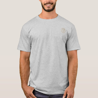 ミニマル金ゴールドライオンヘッドTシャツ – Luxury Line Tシャツ
