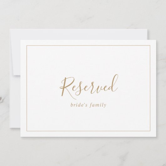 ミニマル金ゴールド予約記号 (裏面)