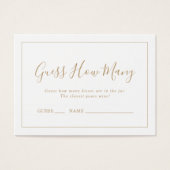 ミニマル金ゴールド数ゲーム数を推測するキス (正面)