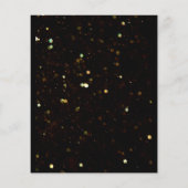 ミニマル金ゴールド第30回予算バースデーパーティーメニュー (裏面)