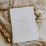 ミニマル金ゴールド結婚50周年 招待状<br><div class="desc">このミニマル金ゴールド50周年結婚の招待は、パーティー記念日に最適シンプルである。ロマンチックモダンなデザインは、クラシック金ゴールドと白タイポグラフィと素朴な書道とヴィンテージハンドレット付きエレガントスタイルを備えている。任意の色でカスタマイズ可能保デザインとエレガント現状のまま、または独自のグラフィックとアートワークを追加してカスタマイズ。</div>