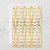 ミニマル金ゴールドXOXOバレンタインデーの写真 (裏面)