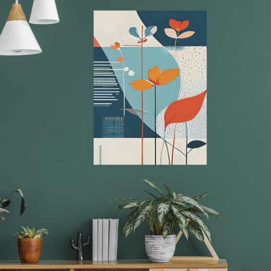 ミニマル開花 ポスター (リビング1)