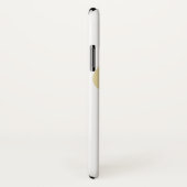 ミニマル顔ラインアート Case-Mate iPhoneケース (裏面/右)