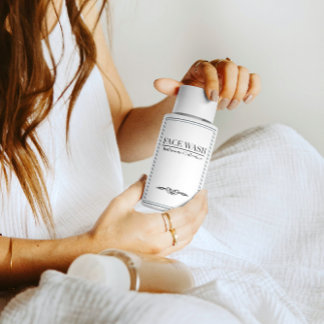 ミニマル顔洗浄ラベルセット フードラベル