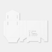 ミニマル願10周年結婚を迎える フェイバーボックス (折り畳みなし)