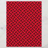 ミニマル飼い犬パーソナライズされた チラシ (裏面)