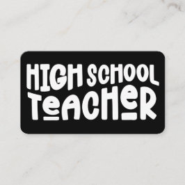 ミニマル高校先生講師 名刺