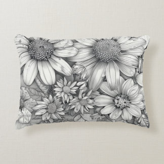 「ミニマル黒はっきりした白の引用文やる気を起こさせるP アクセントクッション