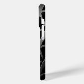ミニマル黒白モノグラムモダンケースマ Case-Mate iPhoneケース (裏面 / 左)