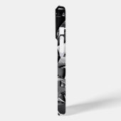 ミニマル黒白モノグラムモダンケースマ Case-Mate iPhoneケース (裏面 / 左)