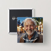 ミニマル1特別フォトお祝いオブ・ライフ 缶バッジ (正面&裏面)