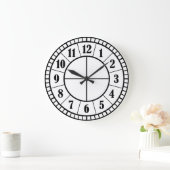 ミニマル10.75インチ円形アクリル壁時計 ラージ壁時計 (ホーム)