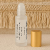 ミニマル10ml香水油ローラーボトルラベル シール