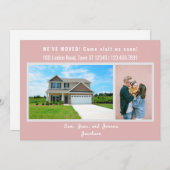 ミニマル2写真お知らせ移動 案内状 (正面/裏面)