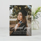 ミニマル2写真スクリプト卒業2024 サンキューカード (スタンド正面)