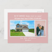 ミニマル2写真引っ越しました発表 ポストカード (正面/裏面)