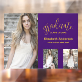 ミニマル3写真卒業 ウィンドウサイン