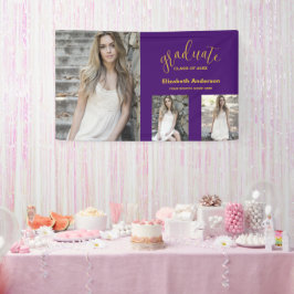 ミニマル3写真卒業 横断幕