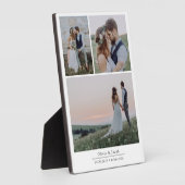 ミニマル3写真結婚のフォトフレーム フォトプラーク (側面)