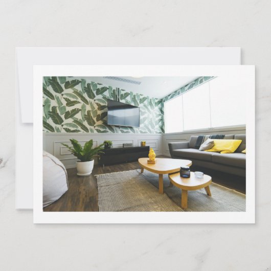 ミニマル3枚の写真を移動お知らせ 案内状 (裏面)