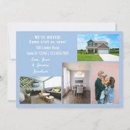 ミニマル4枚の写真を移動お知らせ 案内状