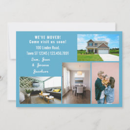 ミニマル4枚の写真を移動お知らせ 案内状