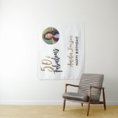 ミニマル50と素晴らしい写真50誕生日 タペストリー (インサイチュ)