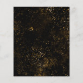 ミニマル50周年結婚招待状 (裏面)