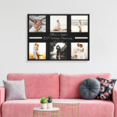 ミニマル6写真25結婚周年記念 キャンバスプリント (インサイチュ (リビング))