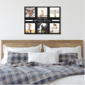 ミニマル6写真60結婚周年記念 キャンバスプリント (インサイチュ (寝室))