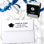 ミニマル8年生の卒業住所 セルフインキングスタンプ