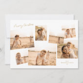 ミニマル エレガント クリスマス マルチ 7 フォト アルバム (正面)