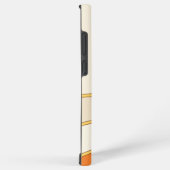 ミニマル オレンジ カーブ スマホケース SAMSUNG GALAXYケース (右側面)