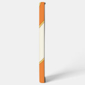 ミニマル オレンジ カーブ スマホケース SAMSUNG GALAXYケース (左側面)