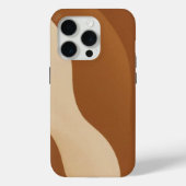 "ミニマル コーヒー&モカトーンのスマホケース トレンディ Case-Mate iPhoneケース (裏面)