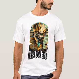 ミニマル ゴールドマスク Tシャツ - ラグジュアリーストリートウェア