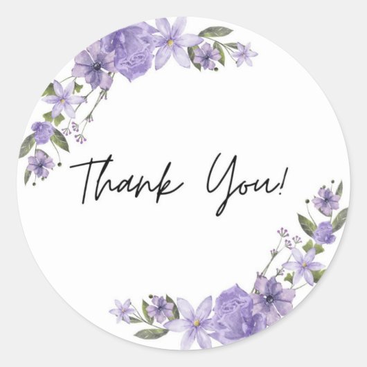 ミニマル サンクス ステッカー (正面)