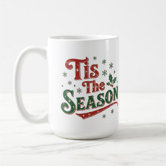 ミニマル シンプル サンタ クリスマス デザイン コーヒーマグカップ