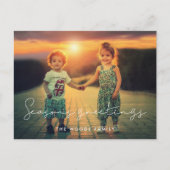 ミニマル・シーズンの挨拶の写真 シーズンポストカード (正面)