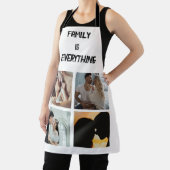 ミニマル タイポグラフィ カスタム コラージュ フォト エプロン (インサイチュ)