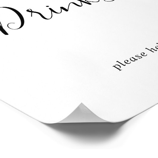 ミニマル ドリンク サイン (角)