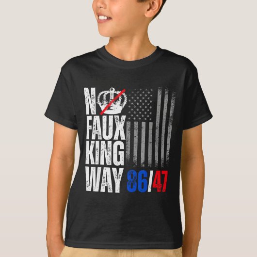 ミニマル ノー フォー キング ウェイ 86 Tシャツ (正面)