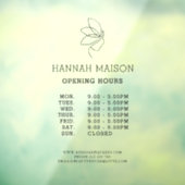 ミニマル・ビューティ・ロゴ・ビジネスネーム ブランディング ウィンドウサイン (シート3)