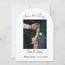 ミニマル フォト 白 黒 クラシック エレガント セーブ ザ