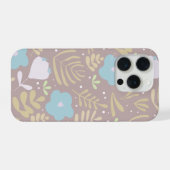 ミニマル フラワー iPhoneケース (裏面横)