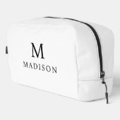 ミニマル&ブエレガントラック&ホワイト名前をカスタムする ドップキット (右コーナー)